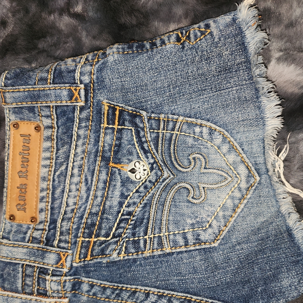 Rock Revival Blue Women's Jeans Size 25